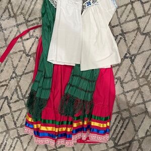 Folkloric Dance Costume Ensemble